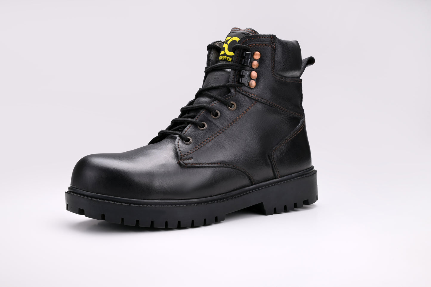 Scepter Black Padded Safety Boot