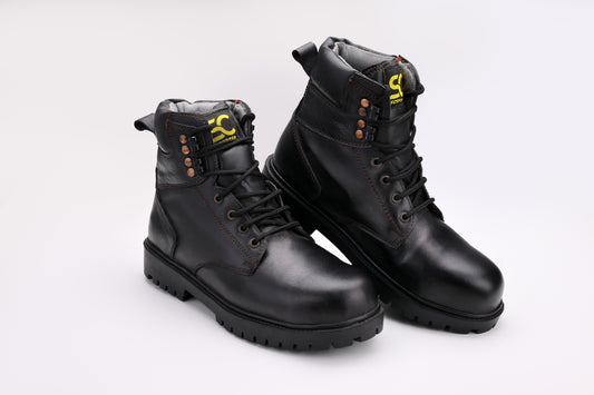 Scepter Black Padded Safety Boot